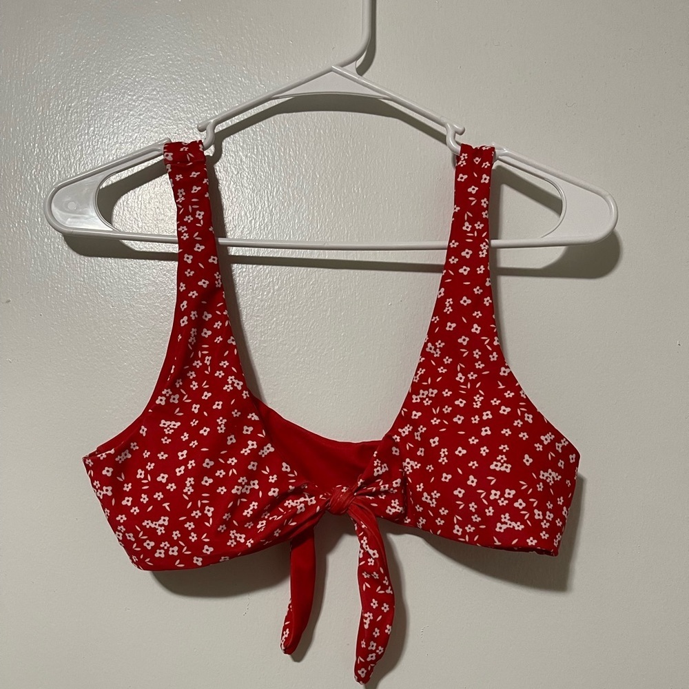 Zaful bikini top flowers print